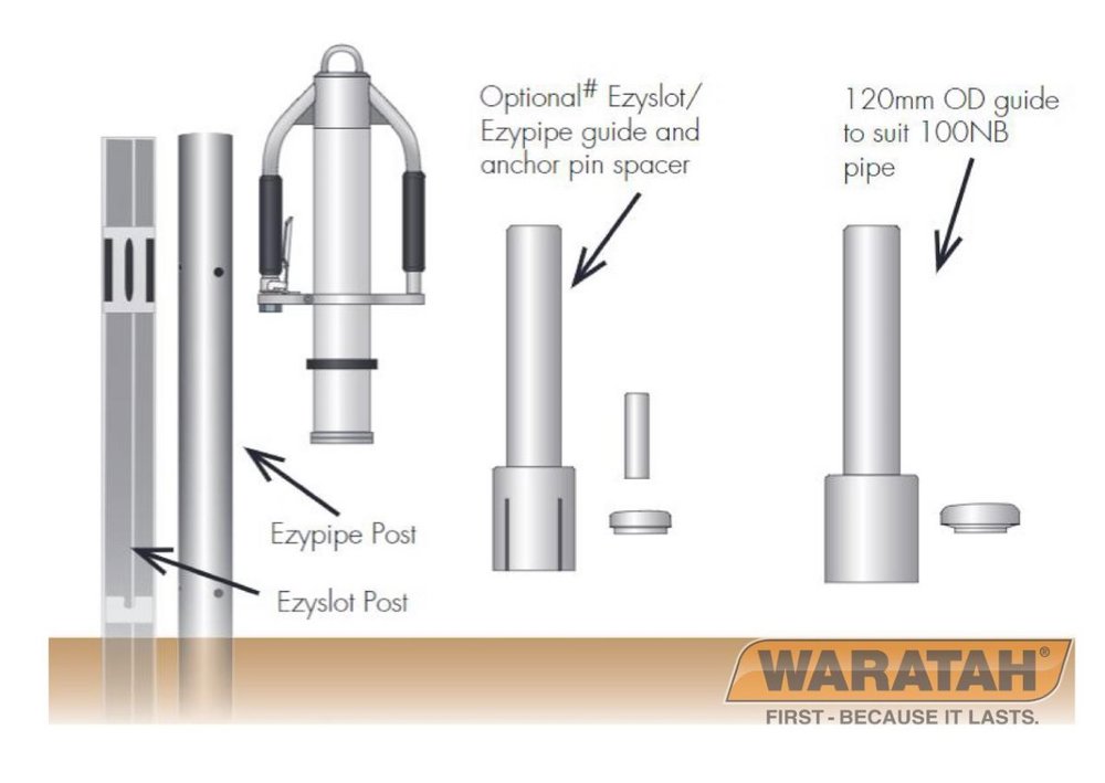 Thumpa Pneumatic Post Driver Fencing Tools Waratah NZ Fencing