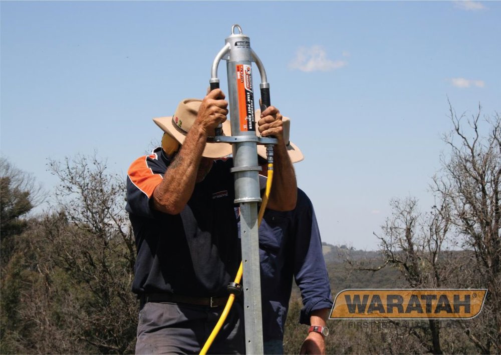 Thumpa Pneumatic Post Driver Fencing Tools Waratah NZ Fencing