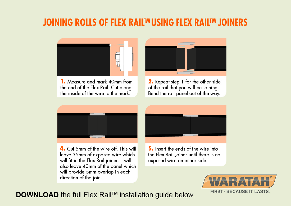 WAR Flex Rail Website Images Joiner Installation